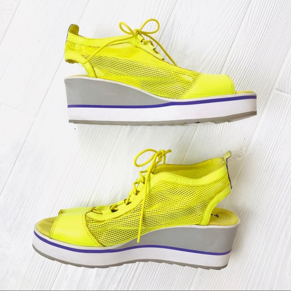 puma madeira wedge sneakers